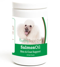 Healthy Breeds Poodle Salmon Oil Soft Chews 90 Count Poodle, White