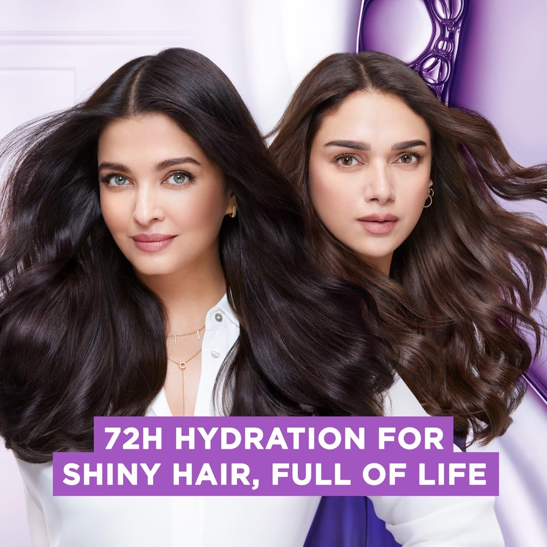 L'Oréal Paris Moisture Sealing Conditioner, With Hyaluronic Acid, For Dry & Dehydrated Hair, Adds Shine & Bounce, Hyaluron Moisture 72H, 71.5ml