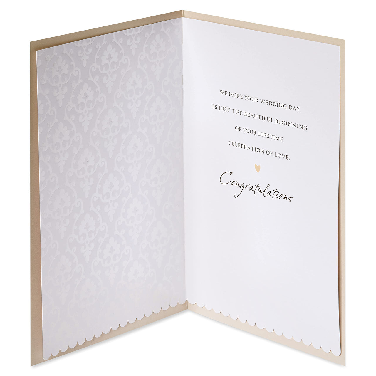 American Greetings Wedding Card (Beautiful Beginning) Beautiful Beginning