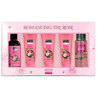 Bryan & Candy Romancing The Rose Complete Face & Body Care | Women's Day Gift Set For Women |Shower Gel , Face Wash, Face Scrub , Fragrance Mist, Hand & Body Lotion| 100% Vegan, Skin-Friendly pH 5.5 for All Skin Types,SLS & Paraben Free |