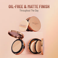 Swiss Beauty Silky & Smooth Oil Control Powder, Face MakeUp, Shade- Skin Color, 6.5g