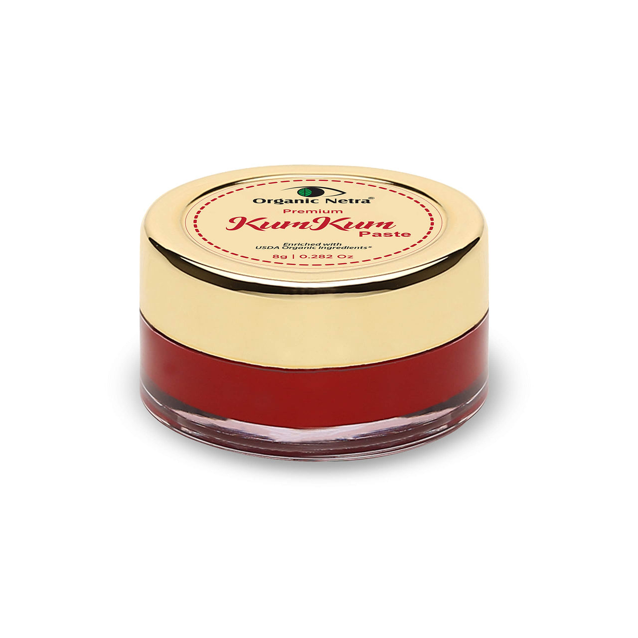Organic Netra Organic Netra Sindoor/Kumkum Paste - 8gm | Waterproof Long lasting, Smudge Proof Sindoor