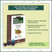 INDUS VALLEY Hair Strengthening pack (Amla, Reetha, Shikakai, Hibiscus Powder) | Beauty Gift Set | Gift for Your Best Friend, Lover, Girlfriend, Fiancee, Wife, Mother, Daughter on Diwali Gift, Christmas, Birthday, Anniversary, New year, Valentine's Day, M