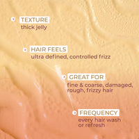 Ashba Botanics Flaxseed Curling Custard For Wavy, Curly, Frizzy & Coily Hair | Argan, Avacado Oil, Shea Butter | Provides Moisture, Controls Frizz, Strong Hold | Phthalates & Parabens Free (ml, 50)