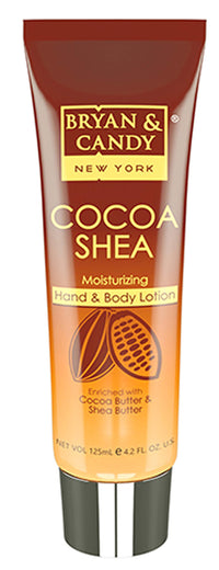 Bryan & Candy Cocoa Shea Hand and Body Lotion with Aloe Vera for Smooth, Moisturized Skin (125ml)