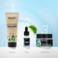 Quench 96% Snail Mucin Collagen Boost Serum With Niacinamide & Hyaluronic Acid | 72 Hours Hydration | Formulated & Made In Korea | Dewy Soft & Plump Skin | Prevents Early Signs Of Ageing (10Ml)