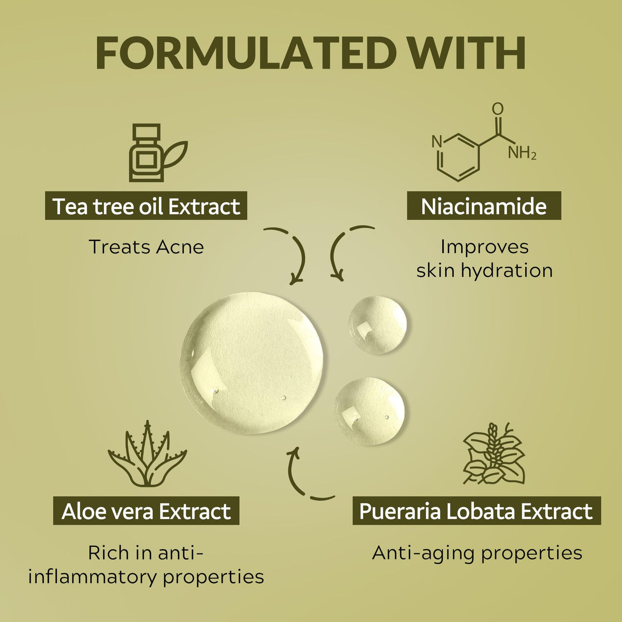 MIRABELLE COSMETICS KOREA Teatree Essential Facial Sheet Mask (Pack of 6)