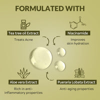 MIRABELLE COSMETICS KOREA Teatree Essential Facial Sheet Mask (Pack of 6)