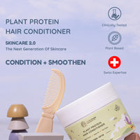 Little Rituals Plant Protein Conditioner | Hair Mask & Normal & Curly Hair Products | Natural Shine & Strong Hair | Plant Protein, Flax Seeds, Argan Oil & Conditioner for Frizzy Hair | MADE SAFE | pH Balanced | 200 gm