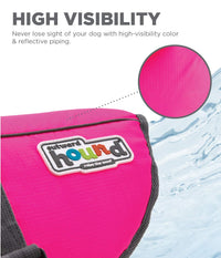 Outward Hound Granby Splash Pink Dog Life Jacket, Medium