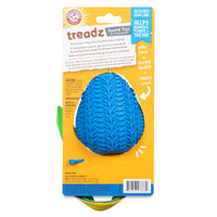 Arm & Hammer for Pets Super Treadz Large Rooster Dental Chew Toy for Dogs - Dog Dental Toys Help Reduce Plaque & Tartar Buildup Without Brushing - Safe for Dogs up to 35 Lbs Large - 1 Pack