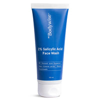 Be Bodywise 2% Salicylic Acid Face Wash for Acne Prone skin | For Oily & Sensitive skin | Deep Cleanses your Skin & Prevents Acne | Developed by Dermatologists | 100ml