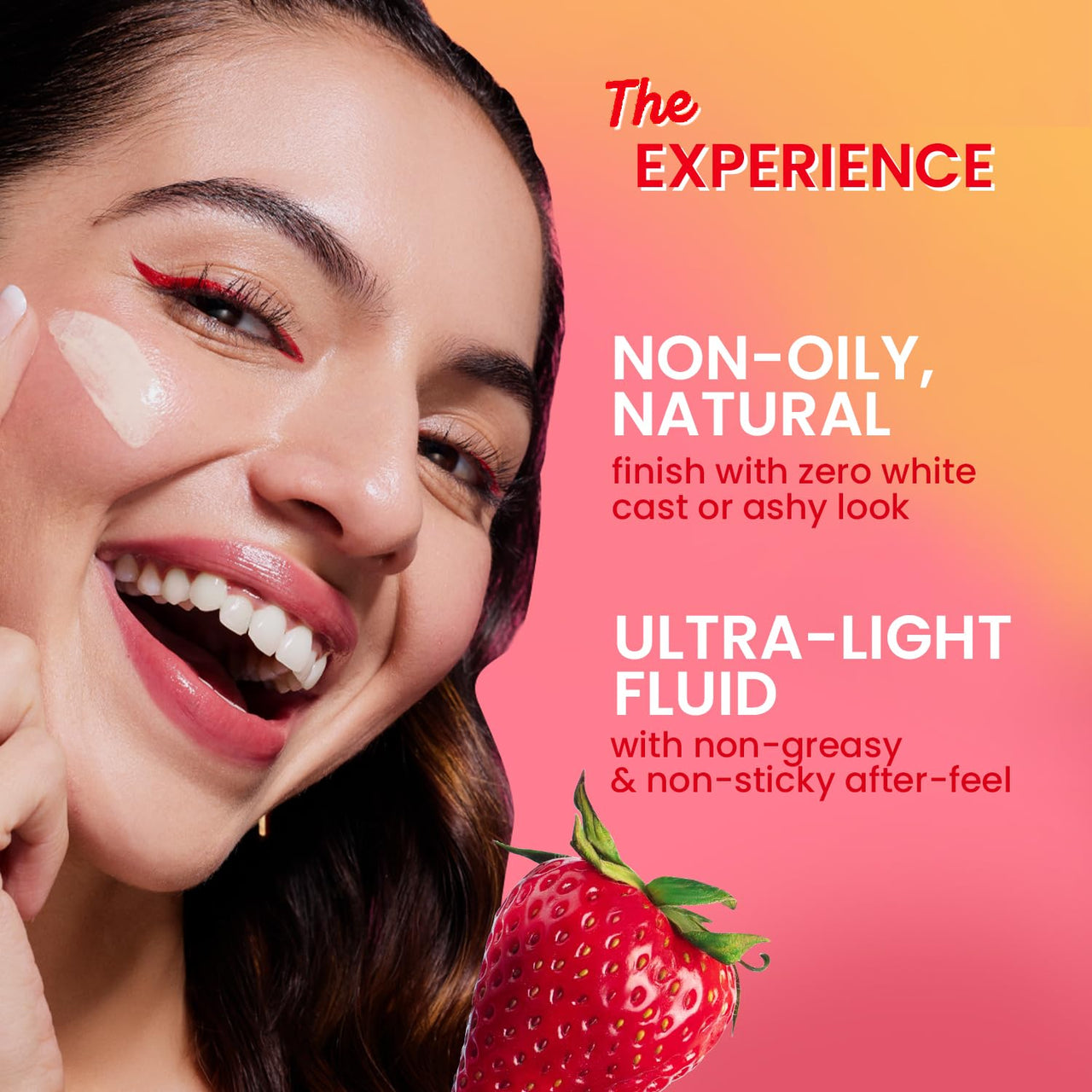 Dot & Key Strawberry Dew Tinted Sunscreen SPF 50+ Pa++++ - 02 Warm Ivory | Protection Against UA/UB | Broad Spectrum, Water & Sweat resistant | For All Skin Types | 50ml