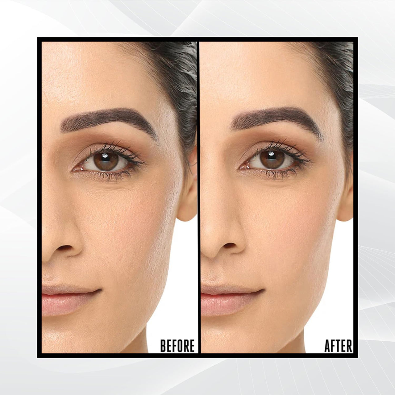 Lakyou Beauty Primer + Matte Compact Powder Foundation 15g, Shade-04(Natural Nude) | All-in-One Primer & Foundation | Lightweight Matte Finish | Long-Lasting | Oil-Control
