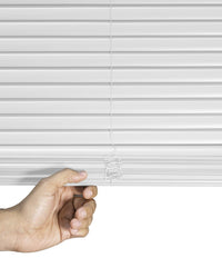 CHICOLOGY Blinds for Windows , Mini Blinds , Window Blinds , Door Blinds , Blinds & Shades , Camper Blinds , Mini Blinds for Windows , Horizontal Window Blinds , Gloss White, 16