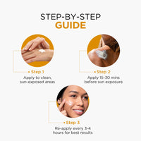 Oshea Herbals UVShield SPF 50 PA+++ Sunscreen | Broad Spectrum UVA & UVB Protection for All Skin Types | Water Resistant & Enriched with Papaya & Green Tea Extract - 120g