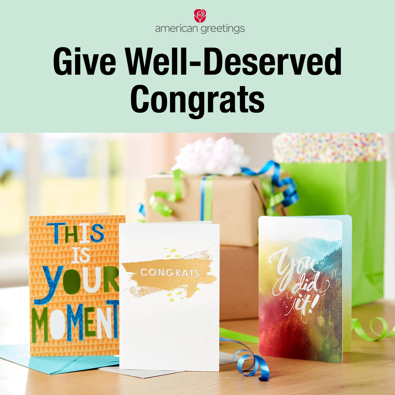 American Greetings Confirmation Card (Congratulations)