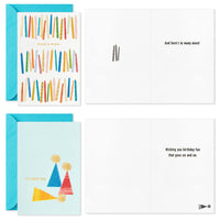 Hallmark Birthday Cards Assortment, 36 Cards with Envelopes (Party Time) Party Time