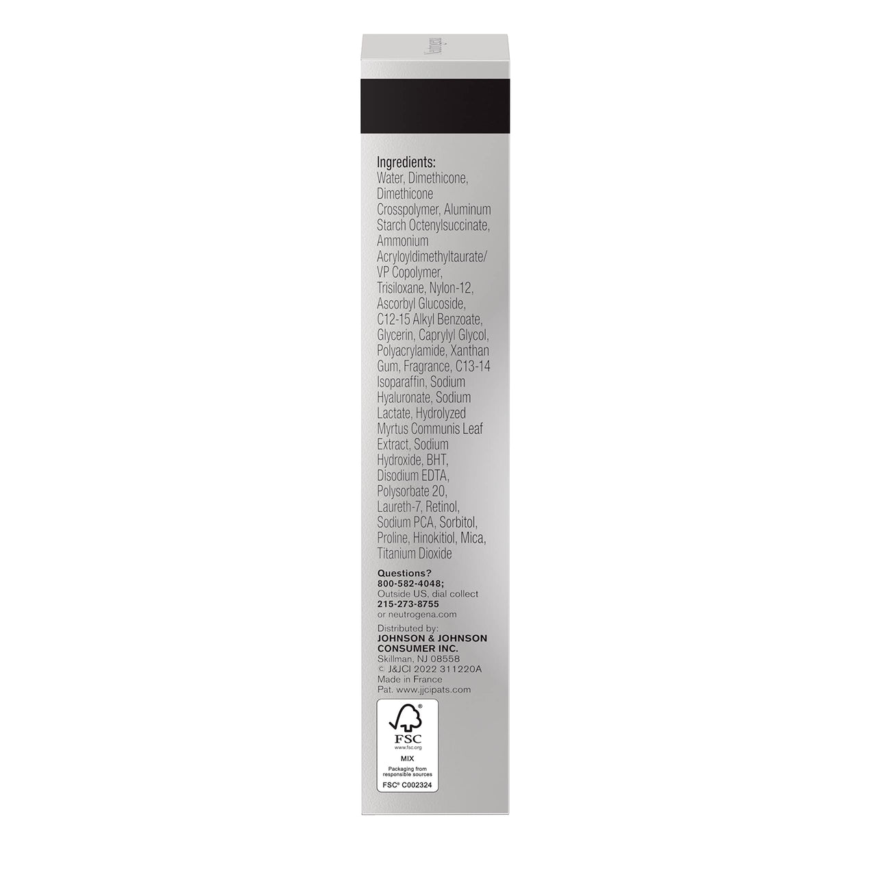 Neutrogena Rapid Tone Repair Dark Spot Corrector Face Serum with Hyaluronic Acid, Retinol & Vitamin C, Daily Anti Wrinkle Retinol Serum & Dark Spot Corrector to Brighten & Even Tone, 1 oz