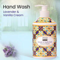 Bryan & Candy Lavender & Vanilla Hand Wash | pH 5.5 Skin Friendly | Soothing Fragrance | Moisturizing Formula | 400ml