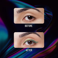 Swiss Beauty Holographic Shimmery Eyeliner | Waterproof, Smudge proof, Long lasting eyeliner with easy application | Shade- Nouthern Light, 0.2g