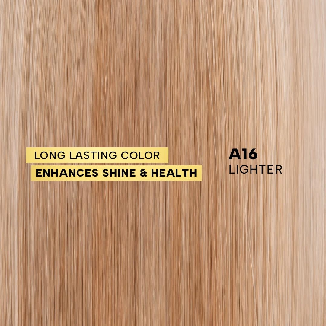 Berina Professional | Permanent Hair Color Cream | 60gm | A16 Lighter | Long Lasting Color