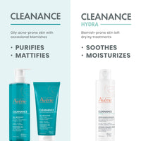 Avene Cleanance Cleansing Gel 400ml I Face wash for Oily, Acne, Sensitive, Blemish Prone Skin I Foaming Gel Gentle Skin Cleanser I Purifies and Mattifies Skin I Reduces blackheads and Sebum Production