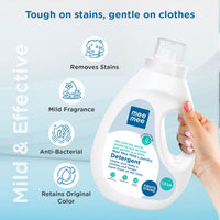 Mee Mee Mild Baby Liquid Laundry Detergent Refill Pack, 1.2L & Mee Mee Mild Baby Liquid Laundry Detergent, 1.5L