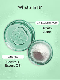 Chemist At Play 2% Salicylic Acid Face Serum | Treats Active Acne | Controls Excess Oil | Removes Blackheads, Pimple & Dark Spots | Fades Acne Marks | Improves Skin Texture | 10ml
