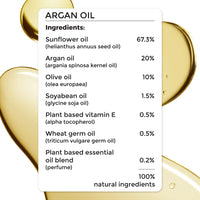 Brillare Argan Hair Oil & Brillare Real Mahabhringraj Oil with 14 Traditional Herbs Combo