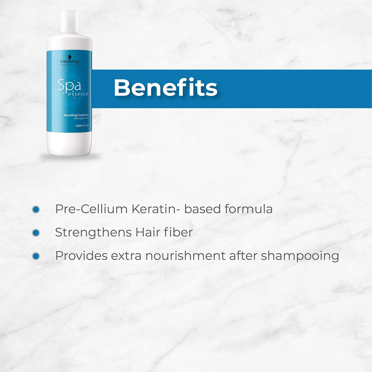 Schwarzkopf Professional Spa Essence Nourishing Conditioner | 1000 Ml