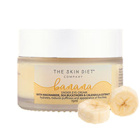 THE SKIN DIET COMPANY Banana Under Eye Cream | Reduces Dark Circle, Puffiness and Fine Lines | With Niacinamide | For Women & Men (15ml)