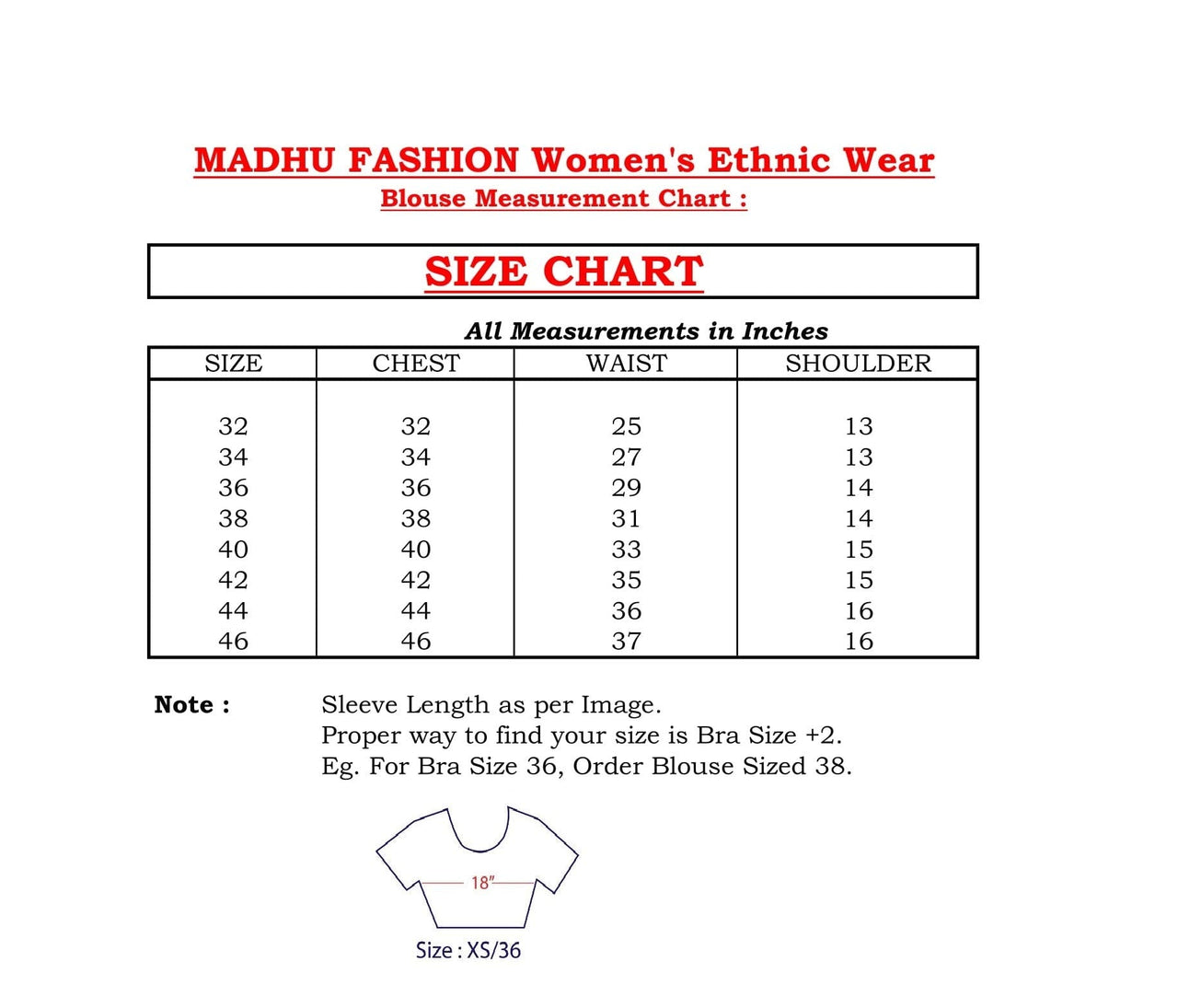 Madhu Fashion Womens Raw Silk Elbow Length Sleeve Readymade Saree Blouse
