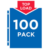 Avery Clear Economy Sheet Protectors, Top Load, 100 Document Protectors (75091) 100 Pack