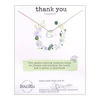 SoulKu Handcrafted Necklace, Empowerment Jewelry With Healing Crystal, Inspirational Jewelry For Women, Mom & Sister Gifts, 2