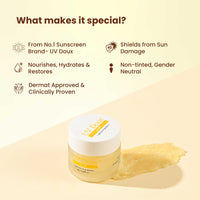 UV Doux Lip Lightening Balm with SPF 40 PA ++| Enriched with Almond Oil, Olive Oil & Vitamin E | Restores Natural Lip Colour | Hydrates, Protects, Nourishes | Expert Care, Dermatologically Approved | Unisex Lip Balm | 8g, Vanilla x 2
