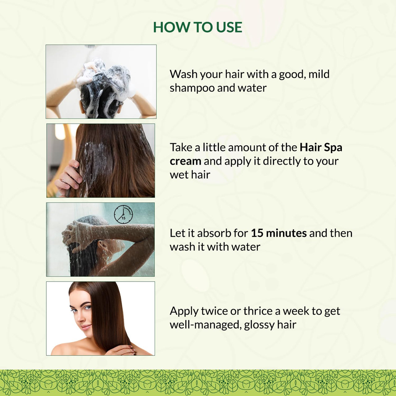 INDUS VALLEY 100% organic Deep Nourishing Hair (eaze) Spa