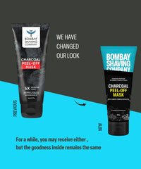 Bombay Shaving Company Activated Charcoal Peel Off Mask With 10X Detoxifying Power, Fights Pollution And De-Tans Skin For Men And Women, 100G (Pack Of 1)