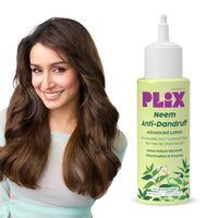 PLIX - THE PLANT FIX | Neem Anti-Dandruff Advanced Lotion | Reduce Dandruff, Itching & Irritation | With Dandelix Pro & Ichthyol PALE | Paraben & Sulphate Free | Unisex (60ml)