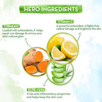 Mamaearth Skin Illuminate Sunscreen With Spf 50 Gel With Vitamin C & Turmeric For Uva & B Protection, Pa+++ - 50 G, All