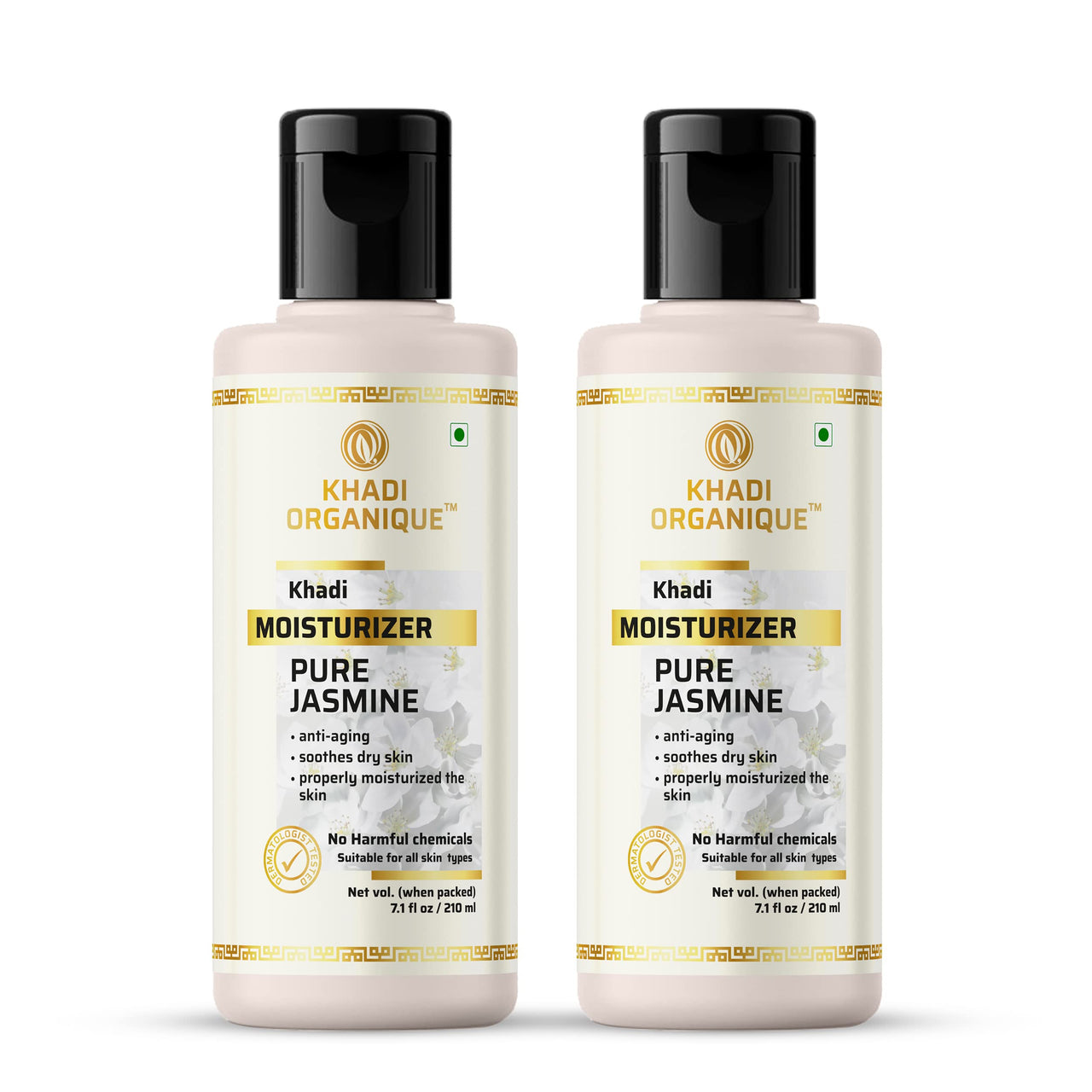 Khadi Organique Pure Jasmine Moisturizer Lotion Pack of 2