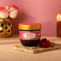 RYLLZ ESSENTIALS British Rose Body Butter | with Shea Butter, Cocoa Butter, Mango Butter, Niacinamide & Jojoba Oil | for 48Hrs Moisturisation, Stretch Marks, Dry/Itchy Skin & Uneven Skin Tone | 200 ml