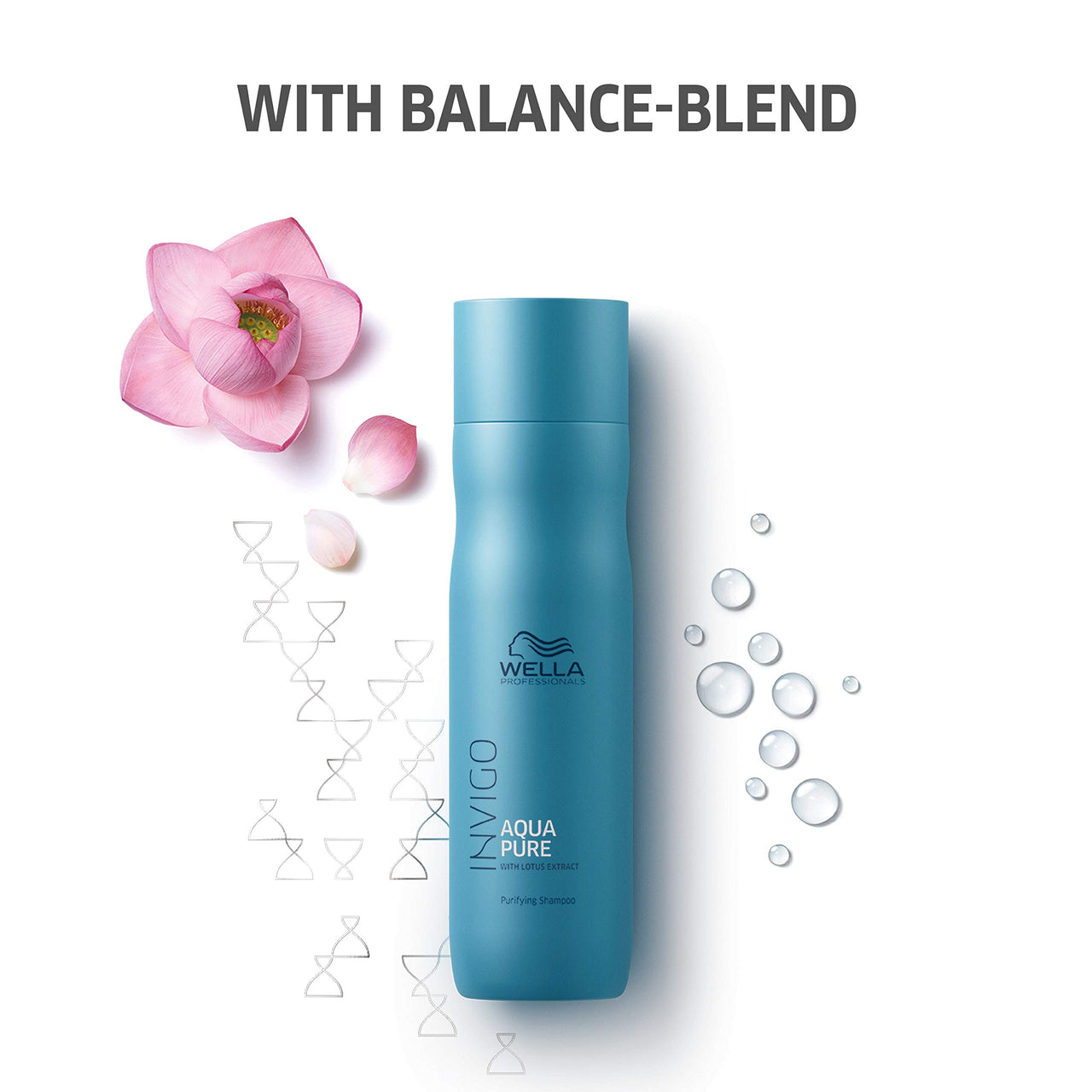 Wella Professionals Invigo Balance Aqua Pure Purifying Shampoo, 250 Ml