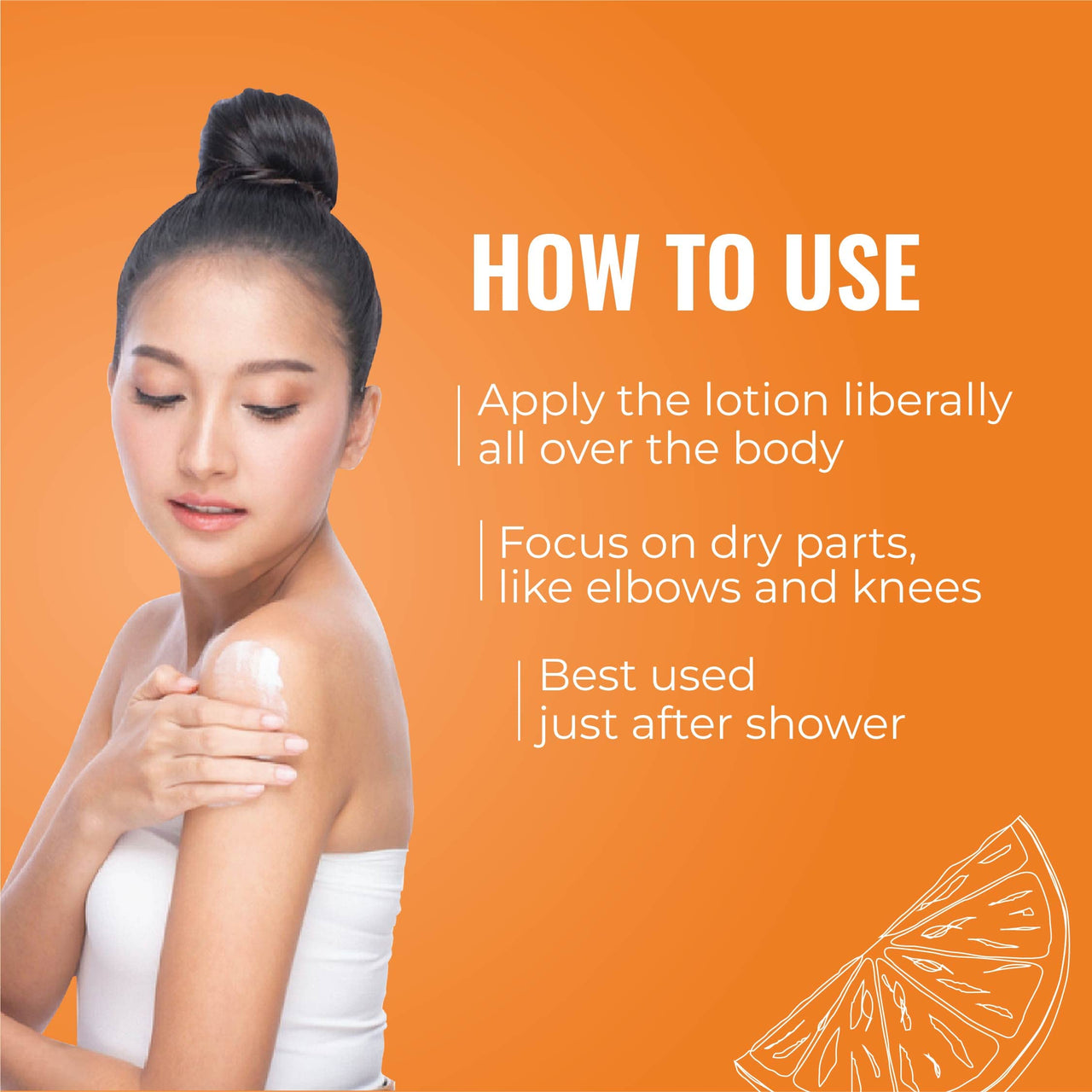 Iba Vitamin C Glow Body Lotion | Hydrating & Smoothening | Non Greasy | All Skin Types | 100% Vegan | Paraben & Mineral Oil Free | Halal Certified & Vegan - 320ml