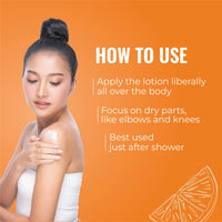 Iba Vitamin C Glow Body Lotion | Hydrating & Smoothening | Non Greasy | All Skin Types | 100% Vegan | Paraben & Mineral Oil Free | Halal Certified & Vegan - 320ml