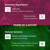 Nature's Essence Professional Facialist Daily Bright Face Wash for women infused with Arbutine and Niacinamide, Brightens Skin | Reduces Dark Spots and Pigmentation, 100g