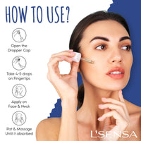 L'SENSA 10% Niacinamide Serum | Face Serum | Oil Free Radiance, Even-Toned skin, Clears Blemishes, Reduces Sebum & Pores | For All Skin Types | 10 ML.