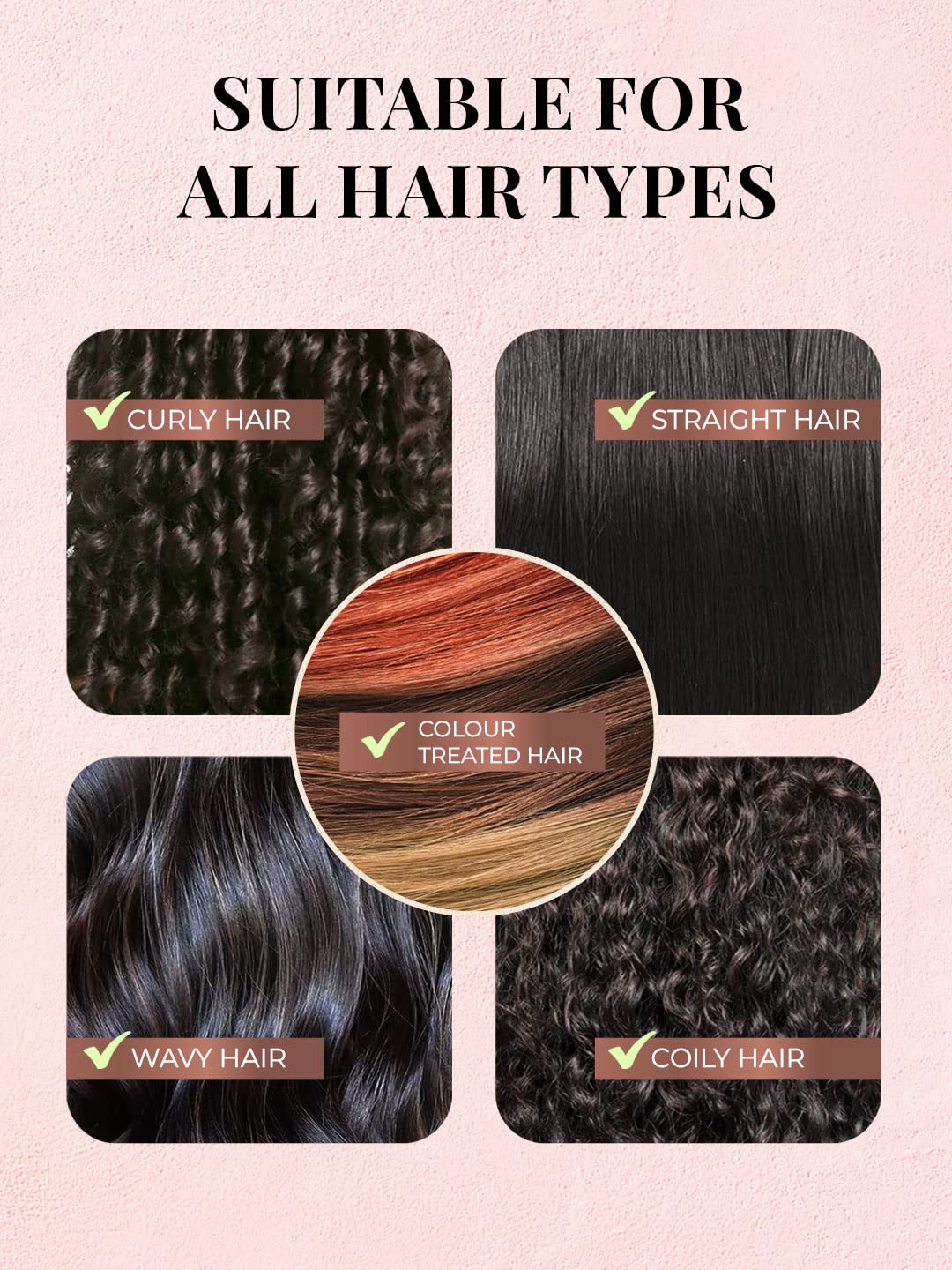 Just Herbs Castor Conditioner with Onion Black Seed Oil & Bhringraj for Hair Growth, Hair fall Control & Colour Treated Hair - Suitable for Men & Women -100 ml