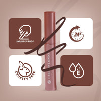 Carlton London Stunnig Black Liquid Eye Liner |Enriched With Vitamin-E |Long Lasting Matte Waterproof Liner, Smudge Proof, Transfer Proof Eye Makeup |Upto 24 Hrs - 5ML(Bitter Chocolate)
