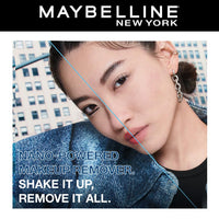 Maybelline New York Eye + Lip Makeup Remover, Bi-phase, Efficiently removes waterproof makeup, 40ml